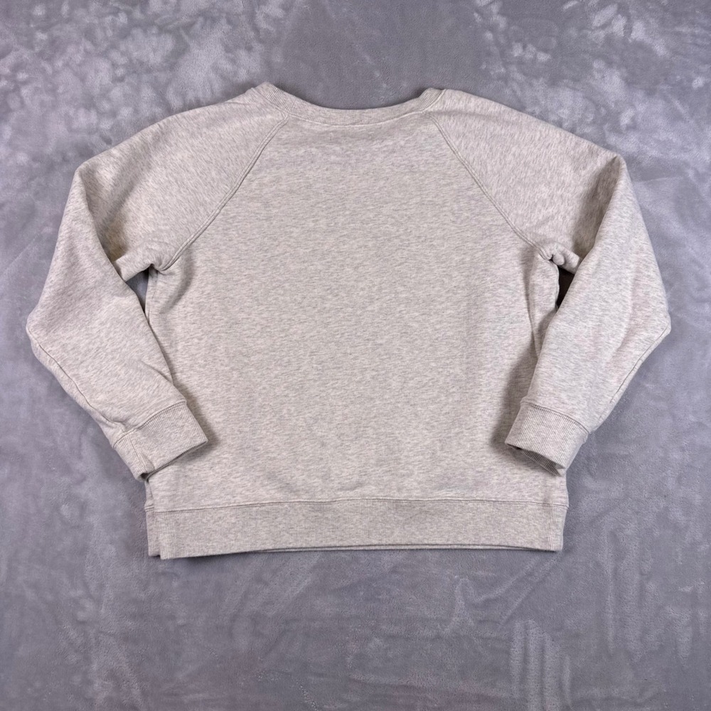 Rebecca Minkoff Womens Gray Yin Yang Graphic Cotton Pullover Sweatshirt S - Picture 6 of 6